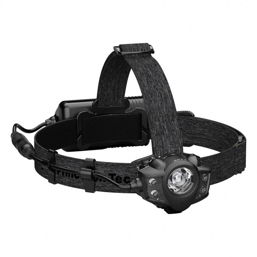 Headlamp Plastic Black 550lm