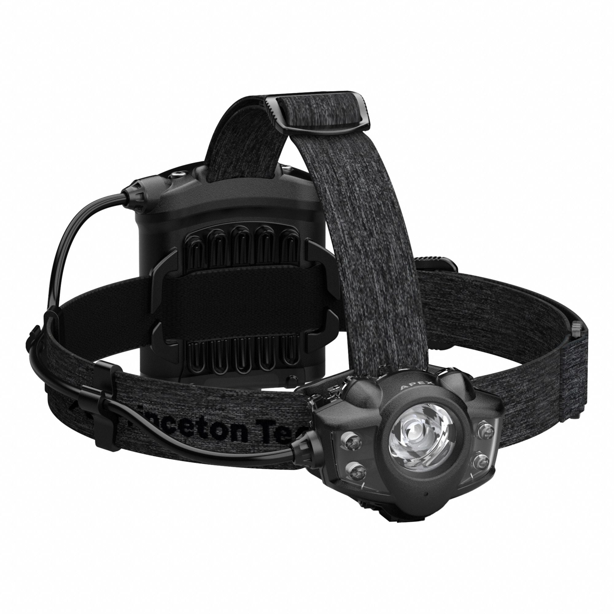 Headlamp Plastic Black 650lm