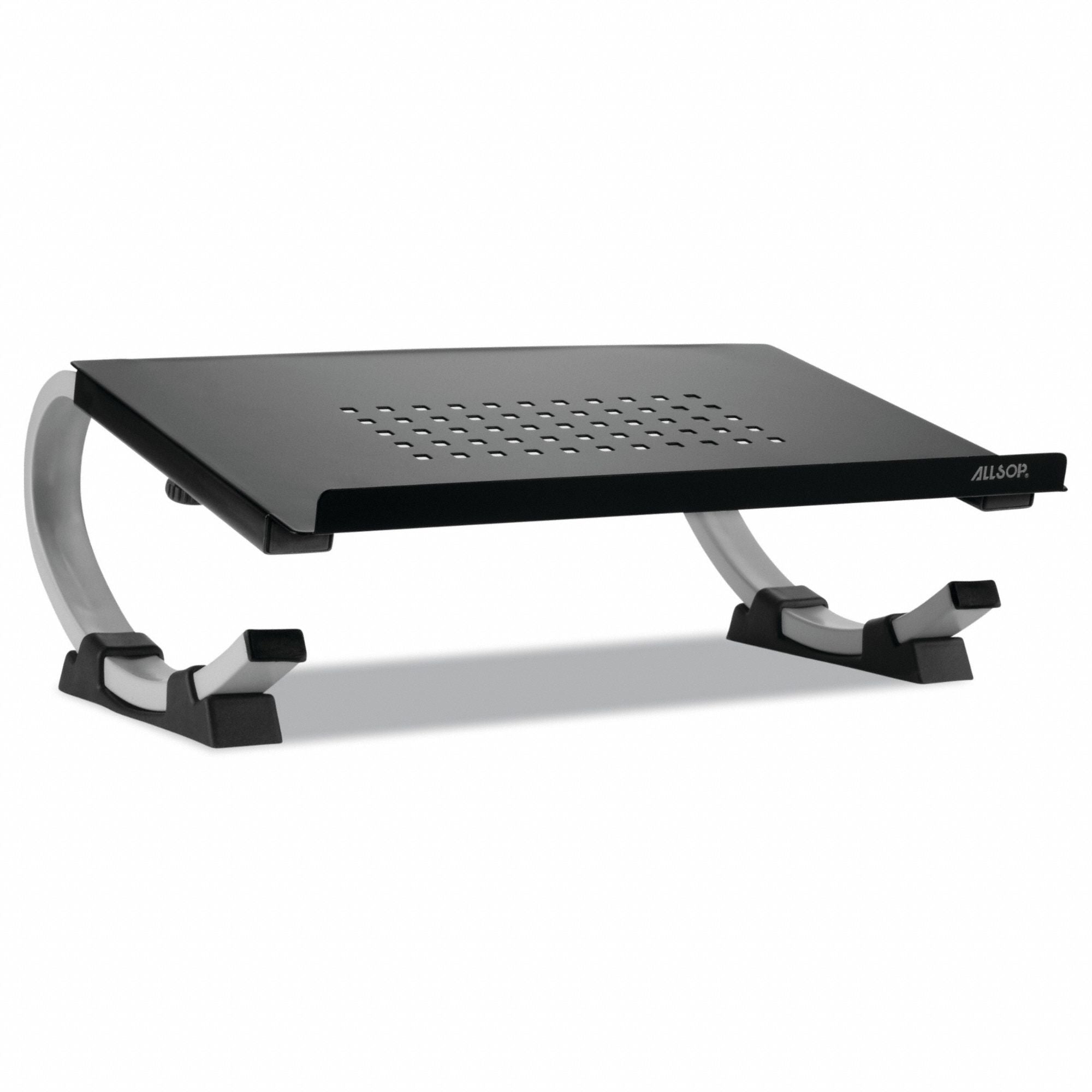 Laptop Stand 6 in H Black Silver