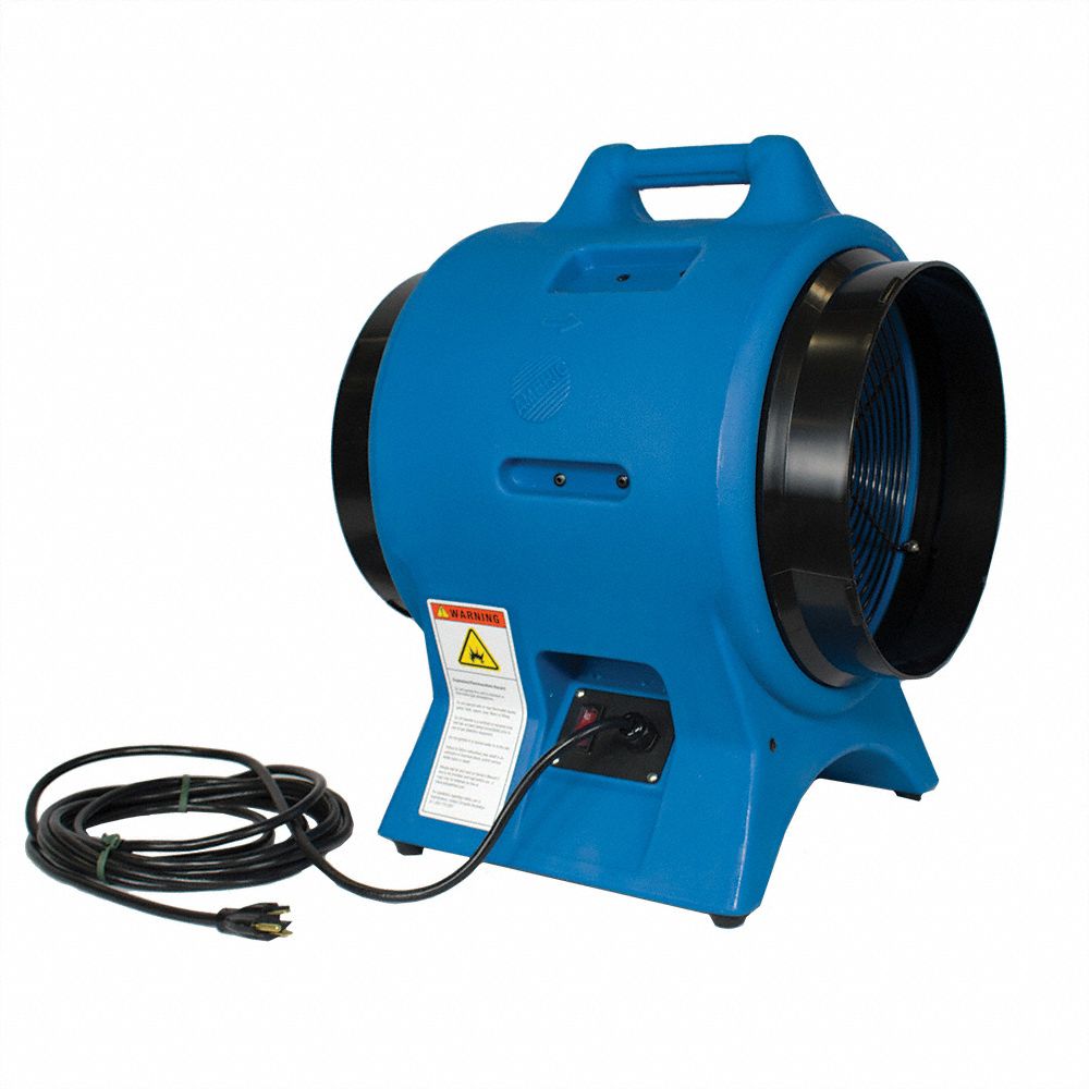 Confined Space Fan Blue 14 W