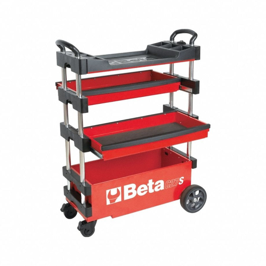 Red Light Duty Tool Utility Cart