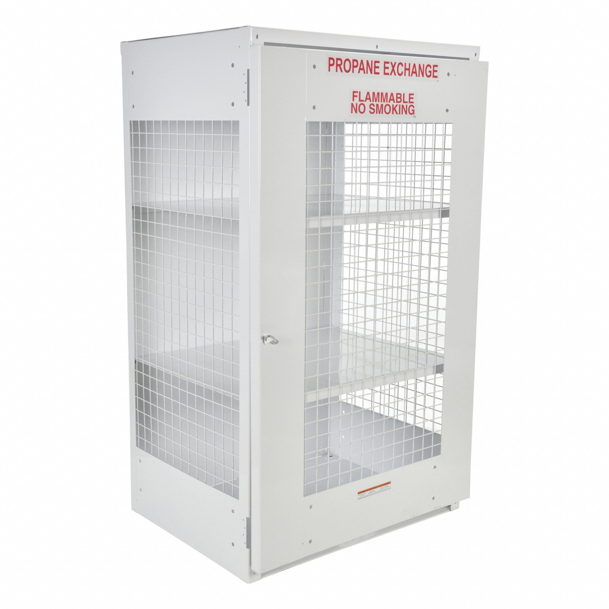 Gas Cylinder Cabinet 40 inW Capacity 18