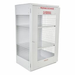 Gas Cylinder Cabinet 40 inW Capacity 18