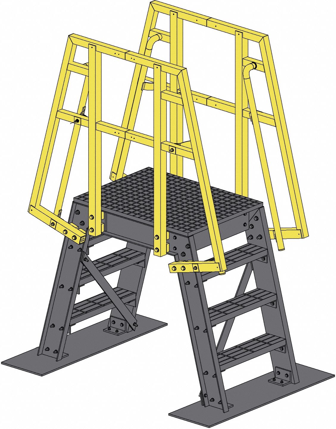 Crossover Ladder 19 Platform Height