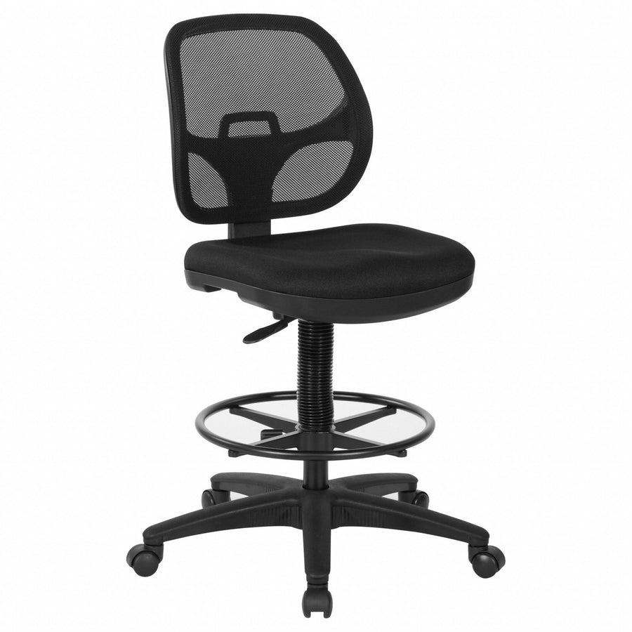 Drafting Chair 41 in H Black
