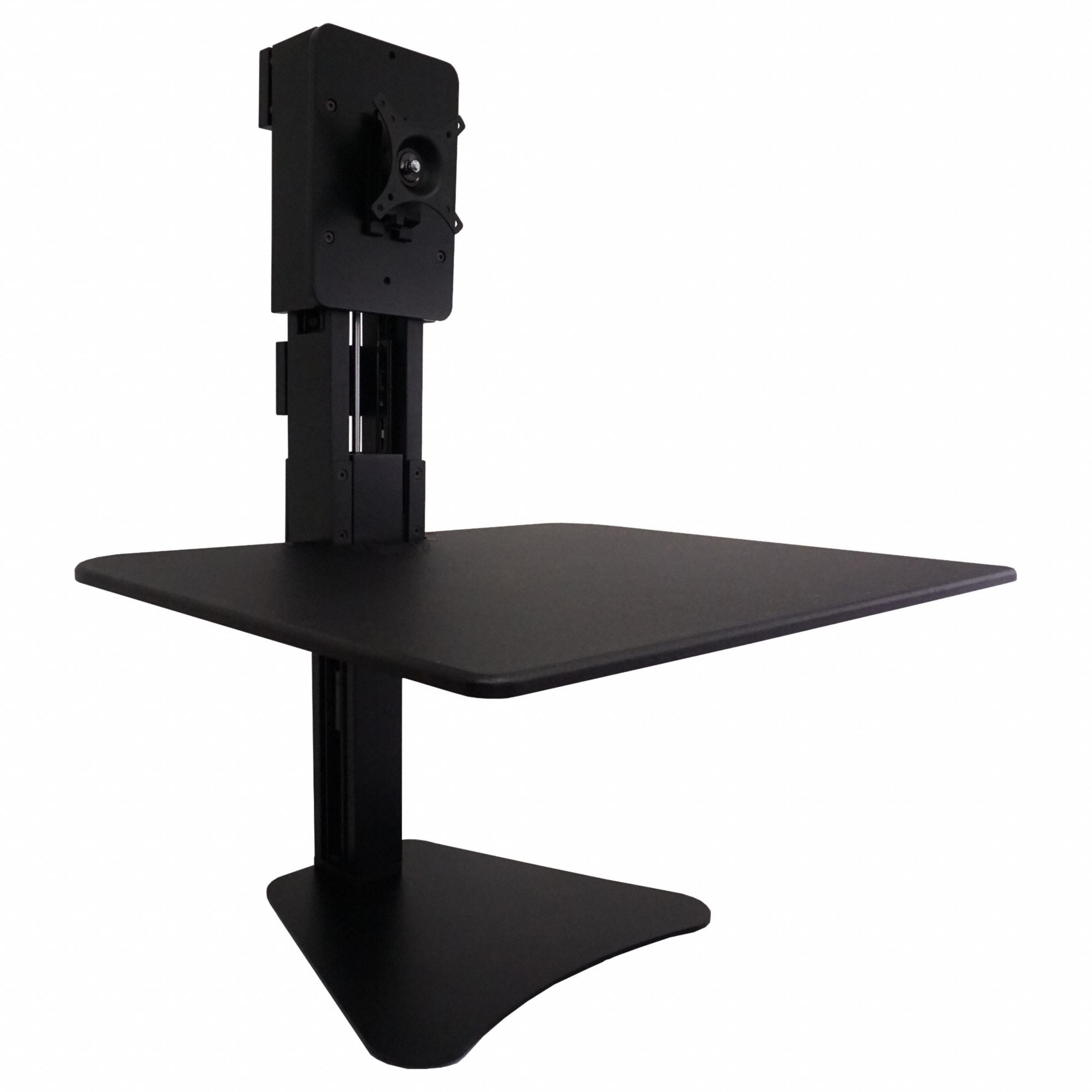 Standing Desk Converter 28 in W Black