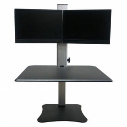 Standing Desk Converter 28 in W Black
