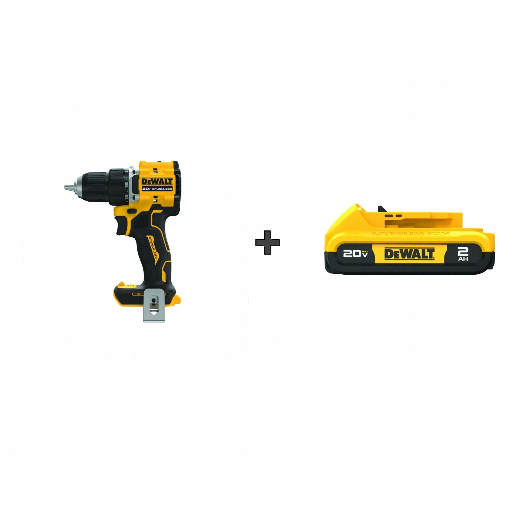 Compact Drill/Driver 20V w/ Bonus DCB203