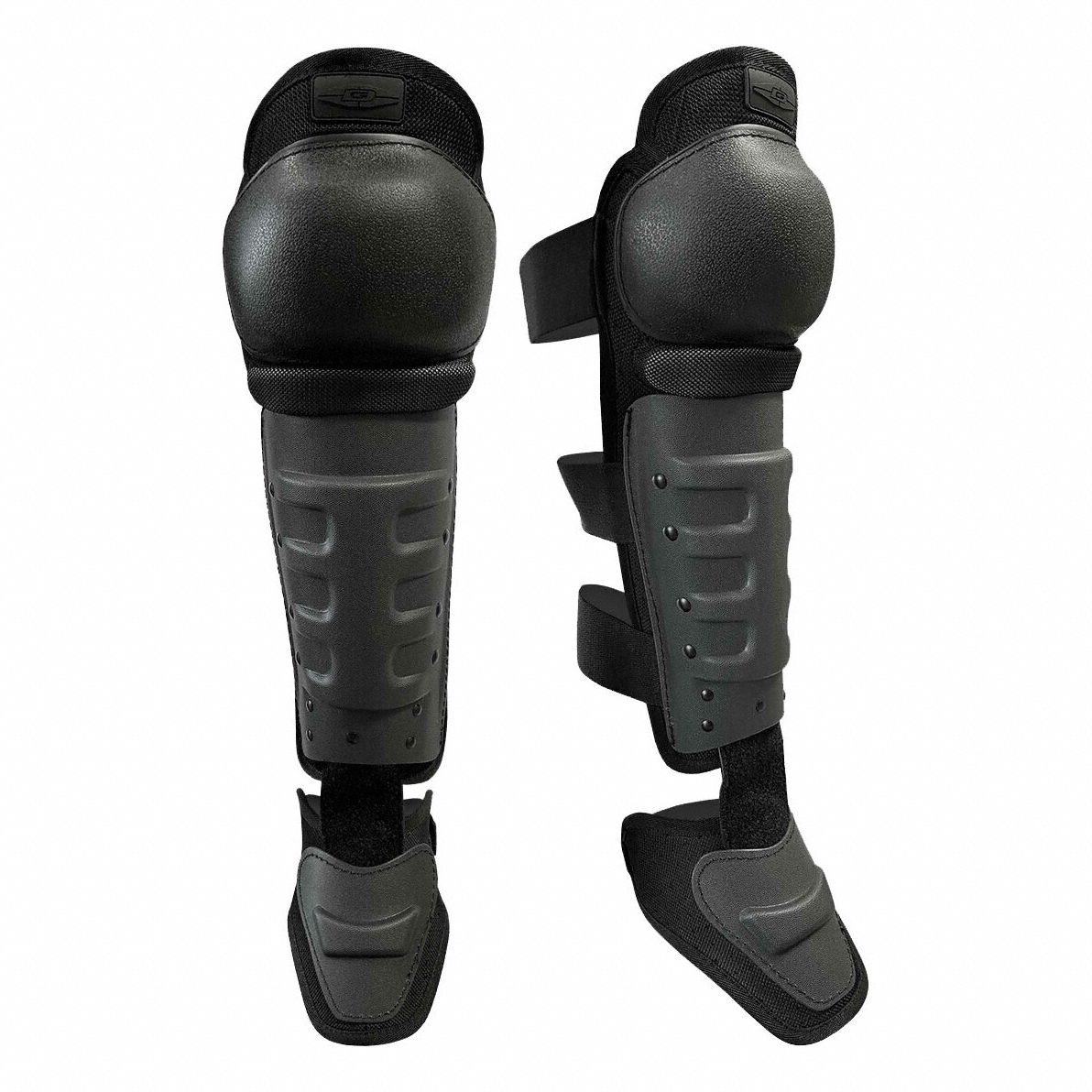 Knee Pad/Shin Guard M/L Hook/Loop BLK PR