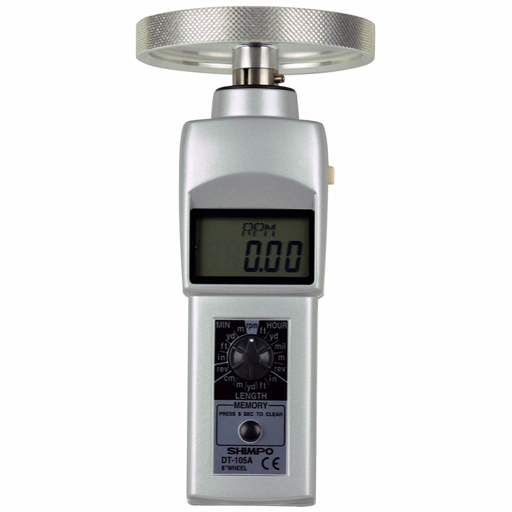 Tachometer +/-0.006% RPM Acc LCD