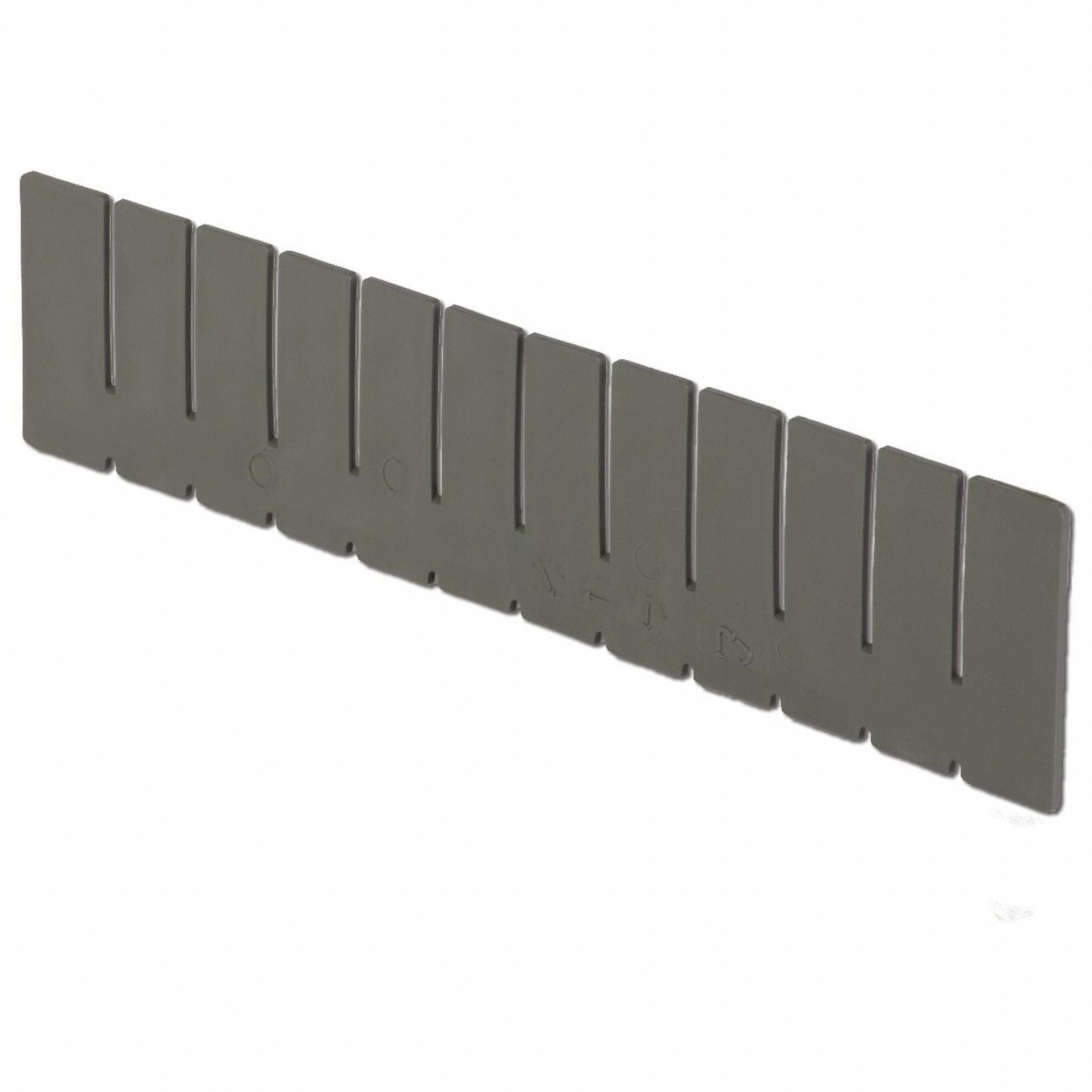 Divider Gray Polyethylene 1.9 in