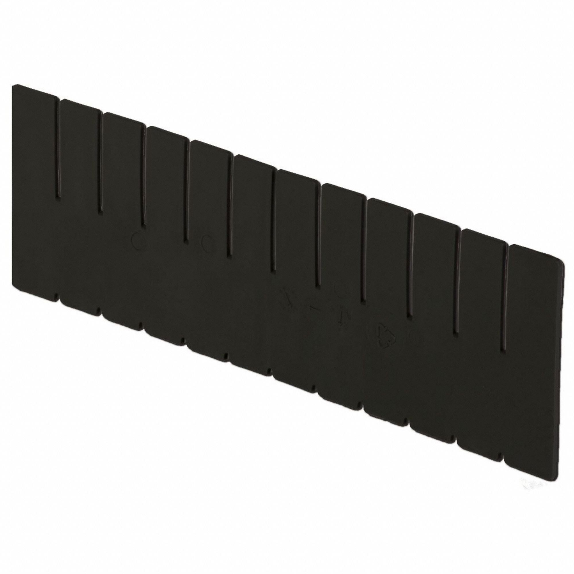 Divider Black Polyethylene 5 7/16 in