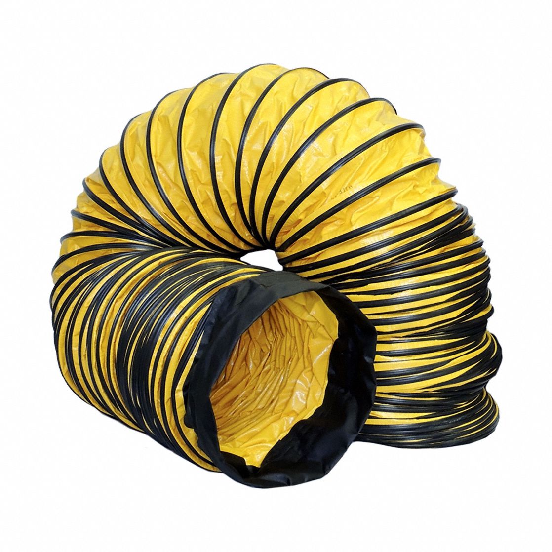 Ventilation Duct 8 in x 25 ft Blk/Ylw