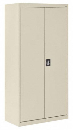 Storage Cabinet 72 x36 x18 Putty 4Shlv