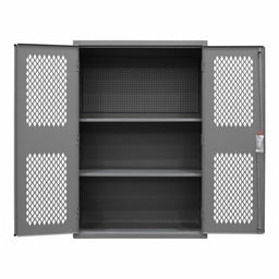 Pegboard Cab 72 x48 x24 Gry 750lbLoad