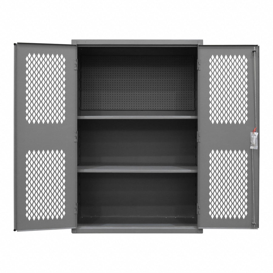 Pegboard Cab 72 x48 x24 Gry 750lbLoad