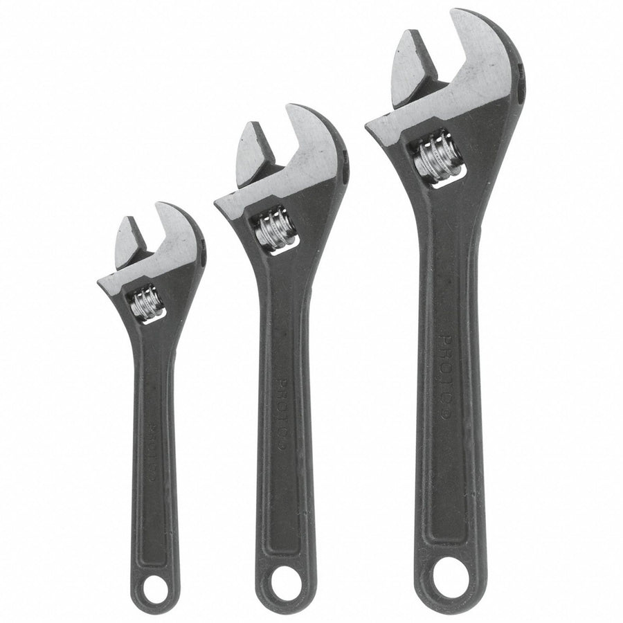 Adjustable Wrench Set Alloy Steel Plain