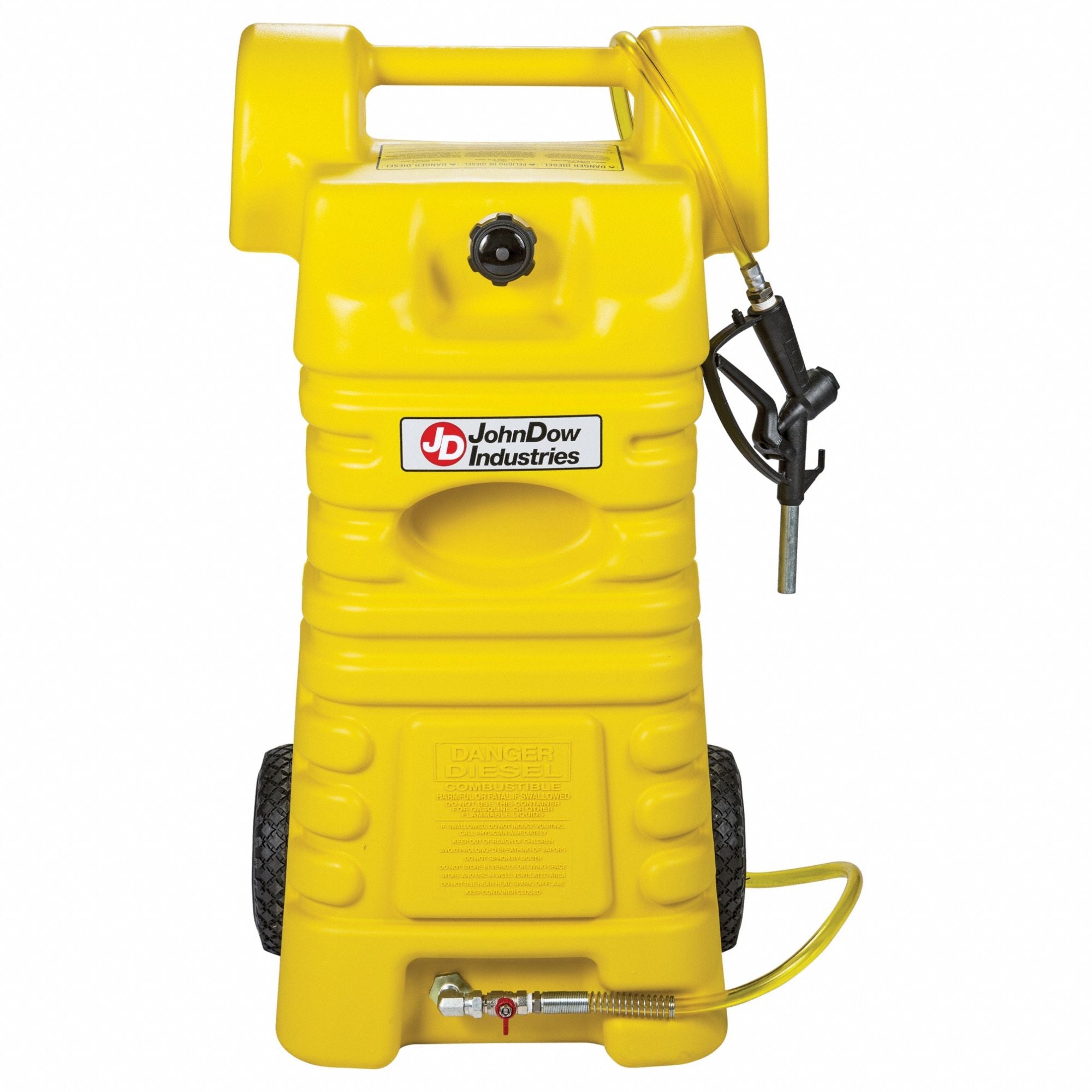 Fuel Caddy 25 gal Diesel Yellow HDPE