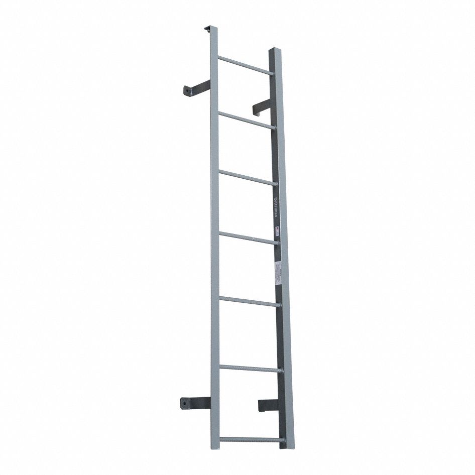 Fixed Ladder 6 ft H. Steel 7 Rungs