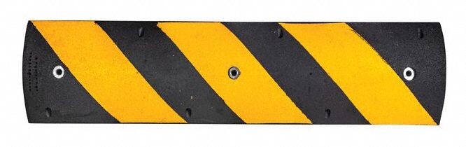 Alley Bump Black/Yellow 3 H x 12 W
