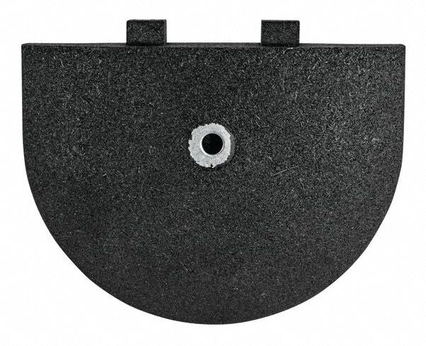 Alley Bump Endcap Black 9 L x 12 W