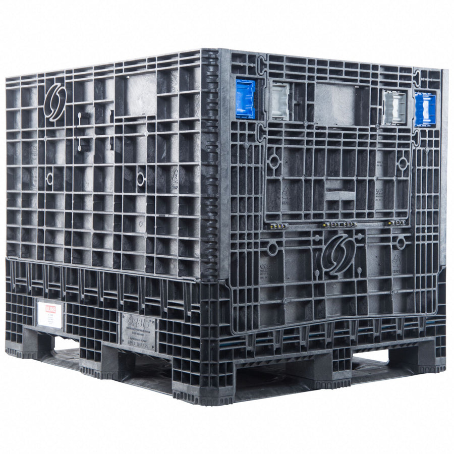 Clps Bulk Ctr Black Solid 48 in