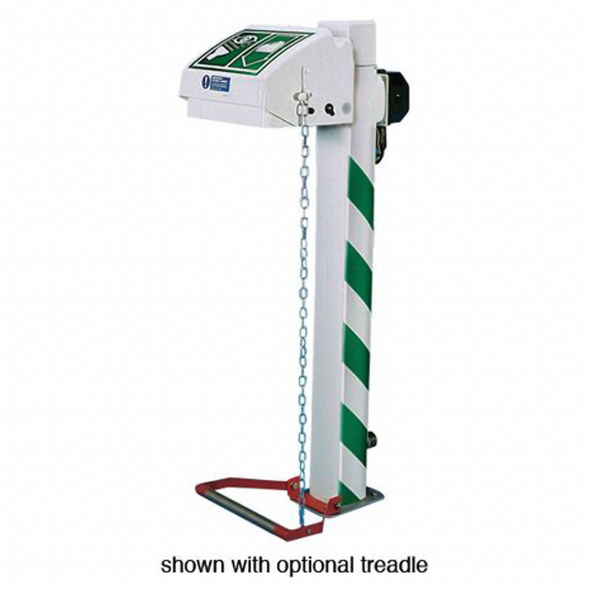 Eye/Face Wash Station Pedestal 48 in H