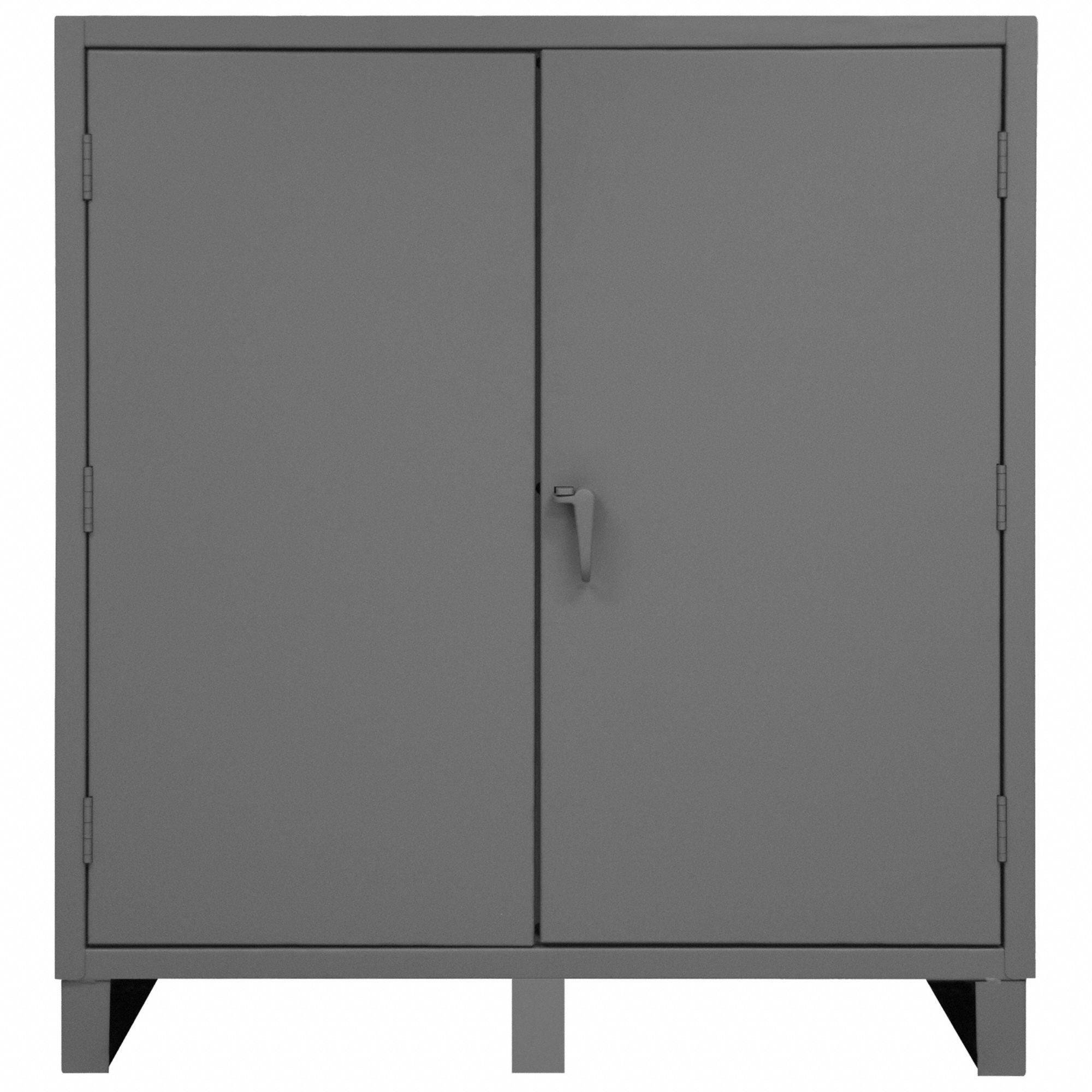 Storage Cabinet 66 x60 x24 Gray 3Shlv