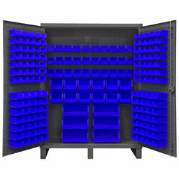 K4905 Bin Cabinet 78 x60 x24 Gray 198BlueBns