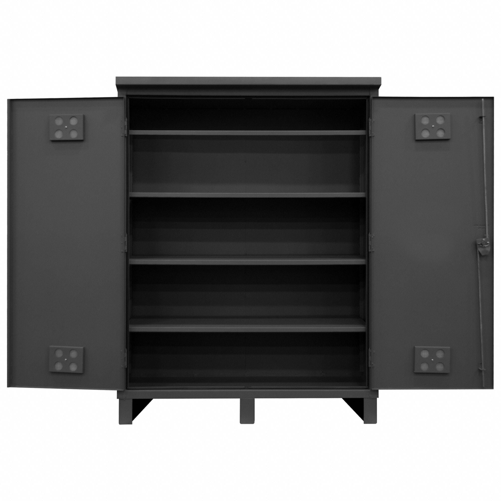 Strg Cab 78 x60 3/8 x24 Gray 4Shlv