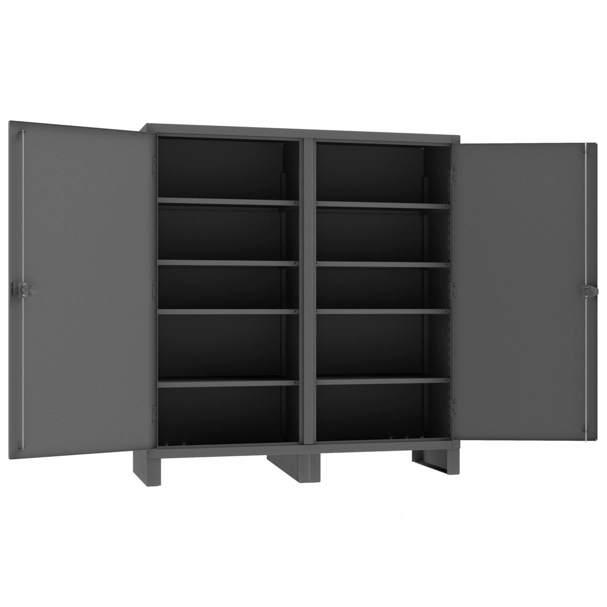 Storage Cabinet 78 x72 x24 Gray 8Shlv