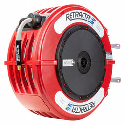 Hot Water Hose Reel 65 ft Red Hot Water