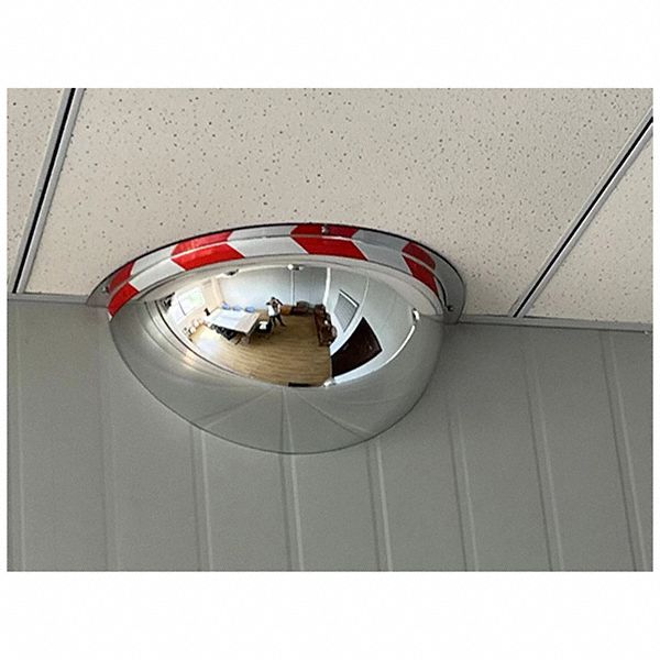 Half Dome Safety Mirror