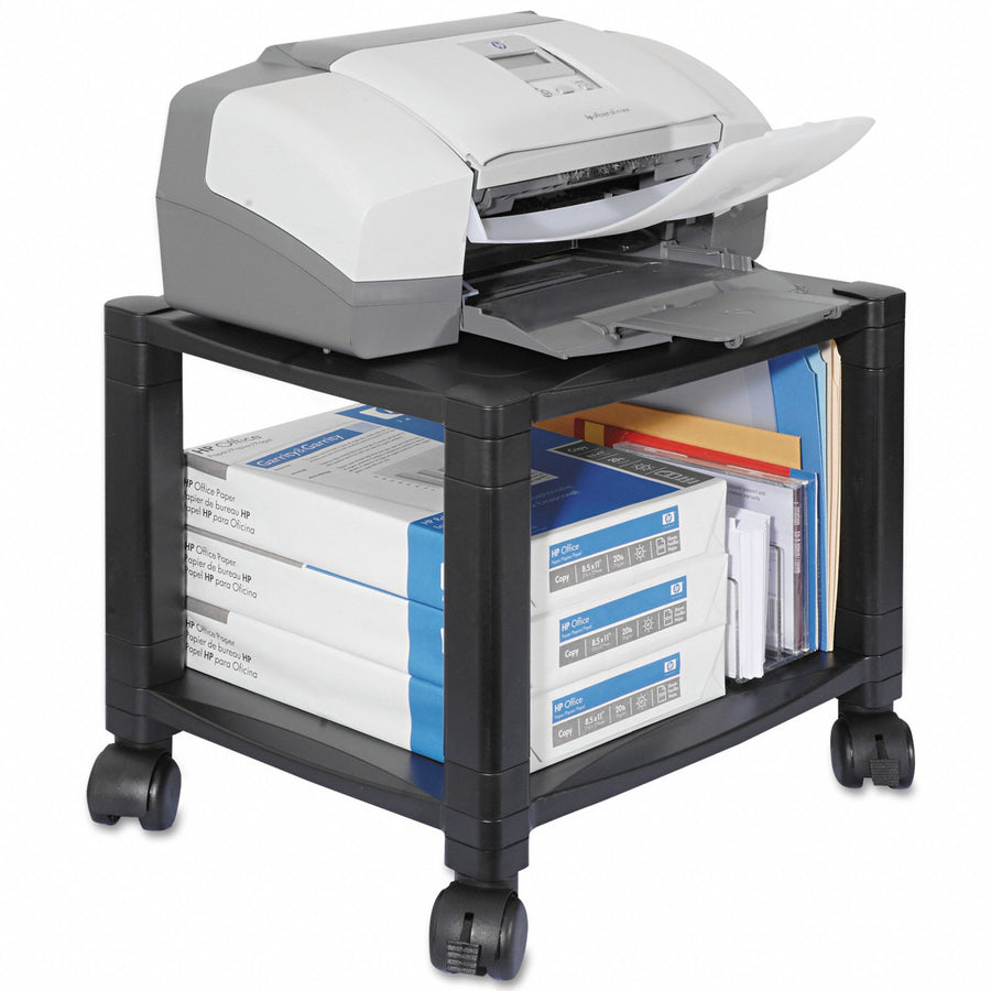 Printer Stand 14.13 in H Black