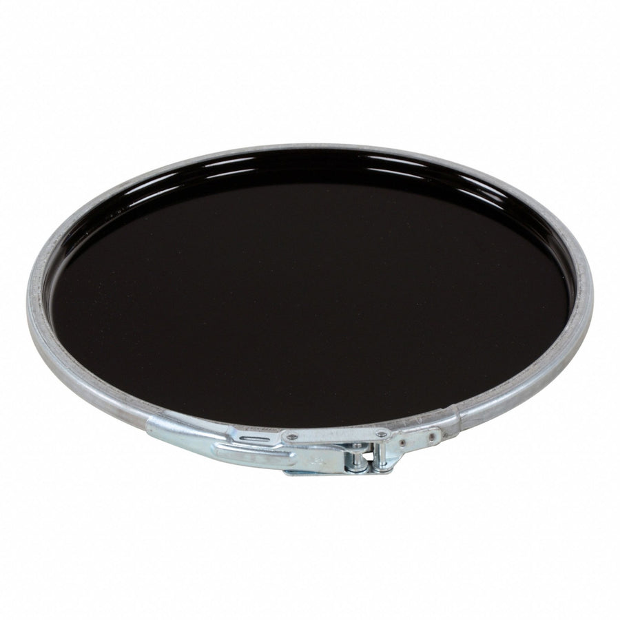 Steel Pail Lid Black Steel