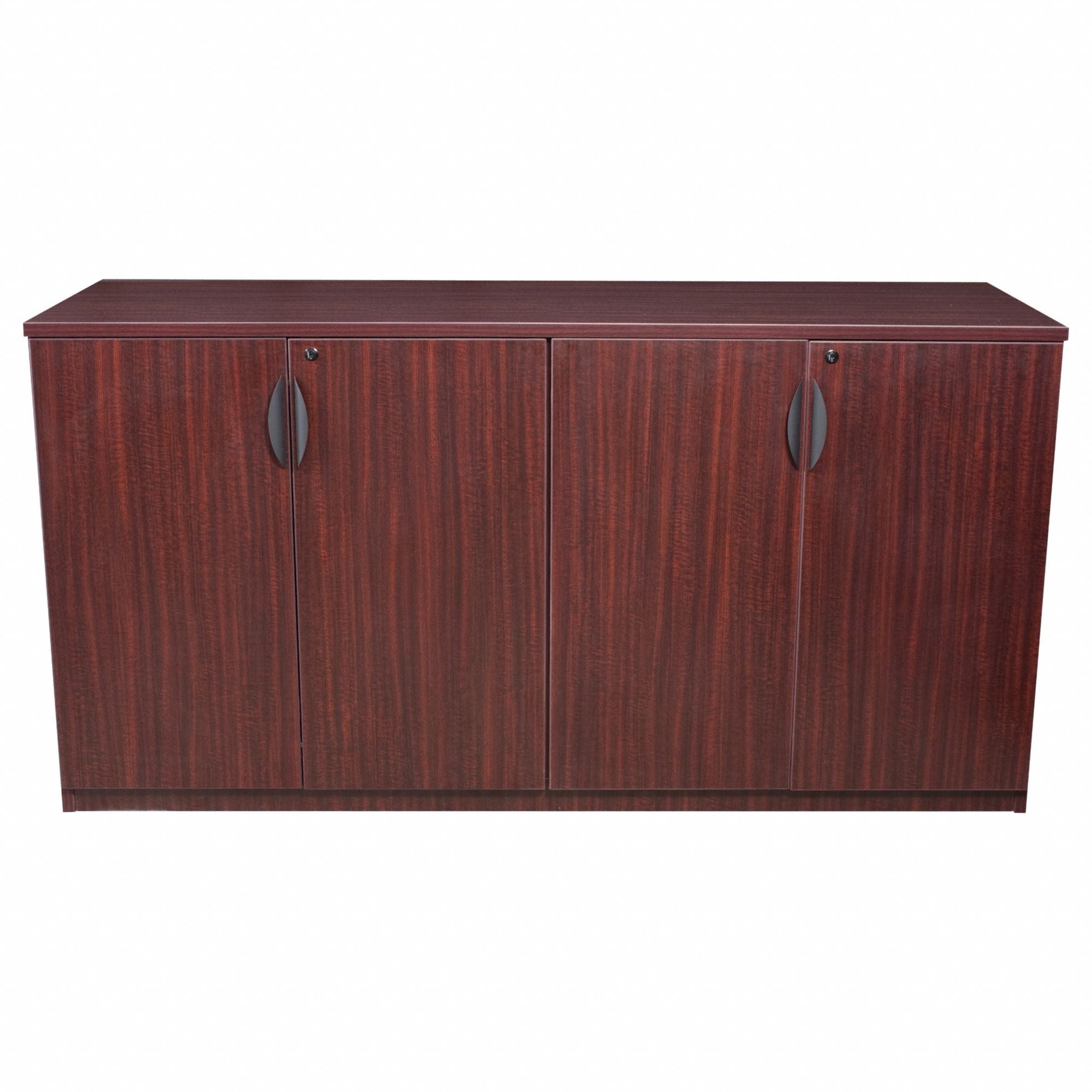 Storage Cabinet 36 in H Mahogany