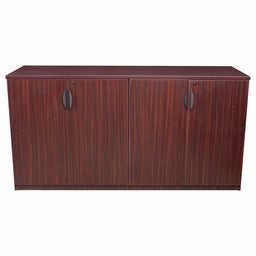 Storage Cabinet 36 in H Mahogany