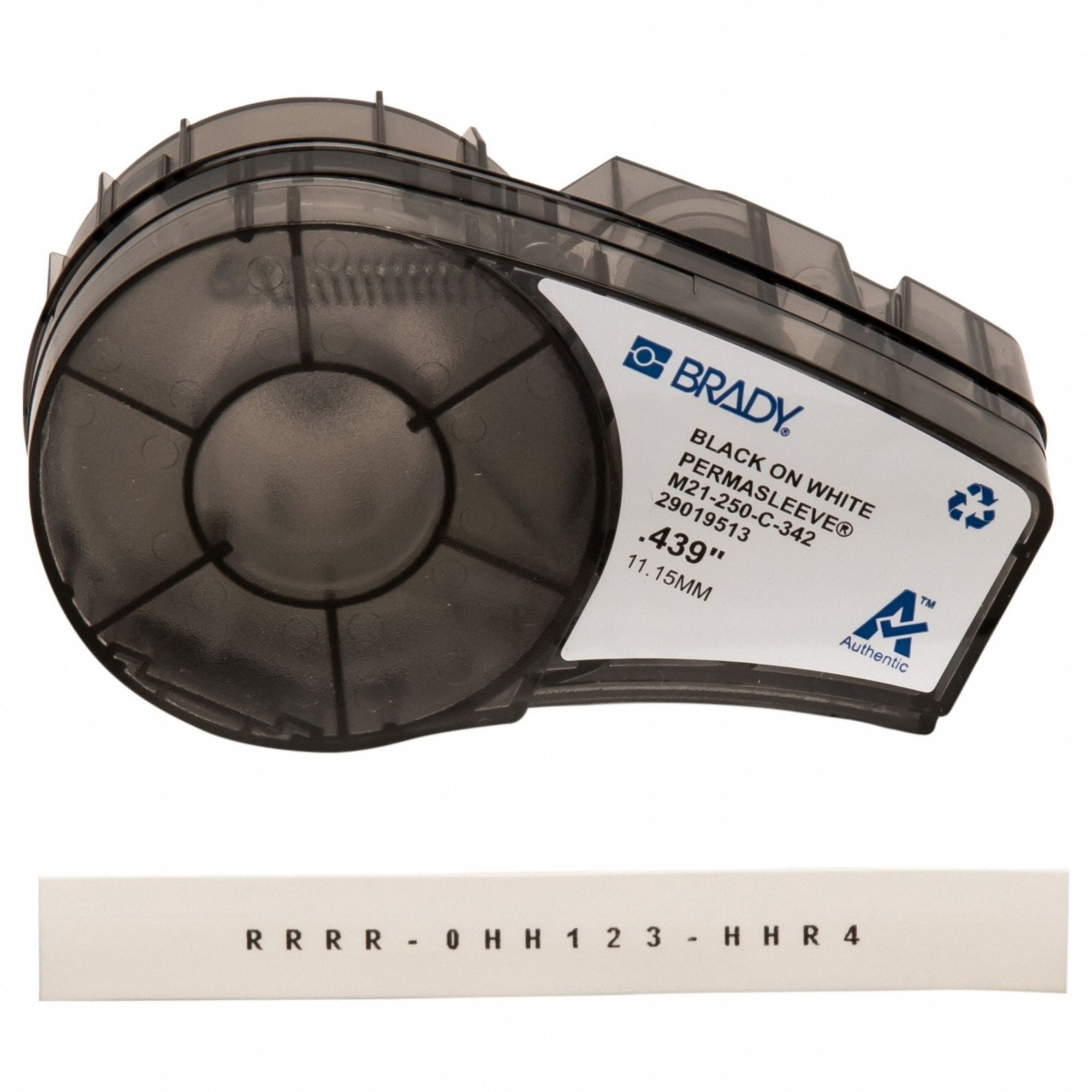 Label Cartridge Black/White 0.25 W 7ft.L