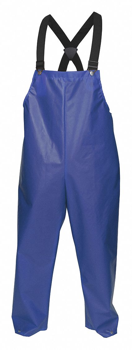 Bib Pant L Blue Unisex Nylon Liner