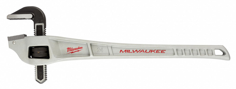 Offset Pipe Wrench Ergonom Serrated 24