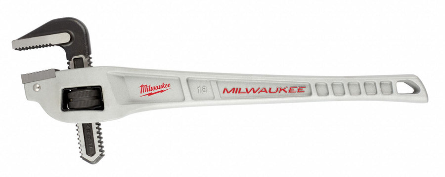 Pipe Wrench Ergonomic Serrated 18