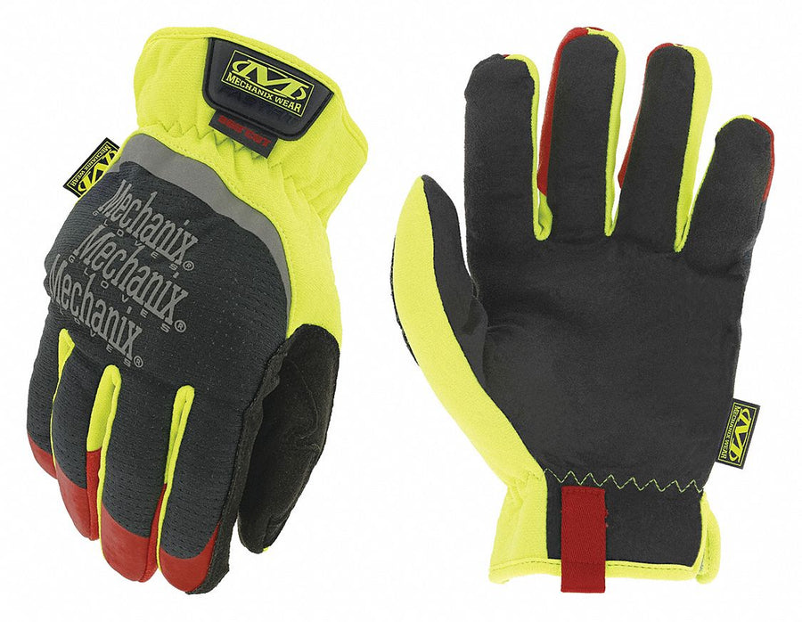 K2368 Mechanics Gloves Hi-Vis Yellow 8 PR