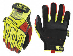 K2370 Mechanics Gloves Hi-Vis Yellow 9 PR