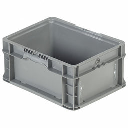 E9244 Straight Wall Ctr Gray Solid Plastic