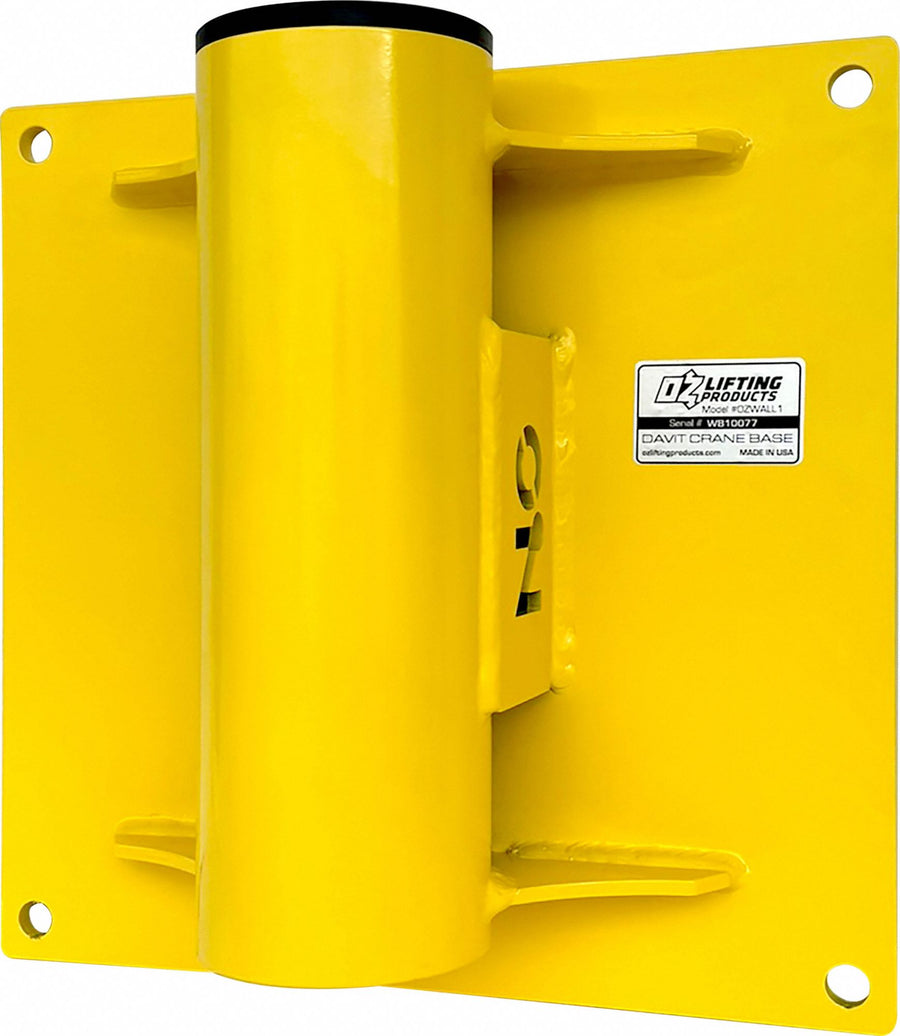 Wall Mount Base Steel 1200 lb Capacity