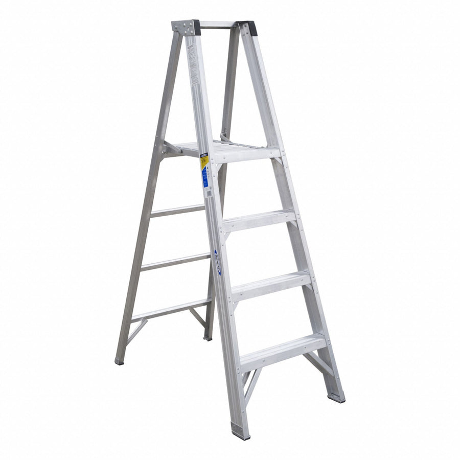 Platform Stepladder 4 ft Aluminum 375 lb