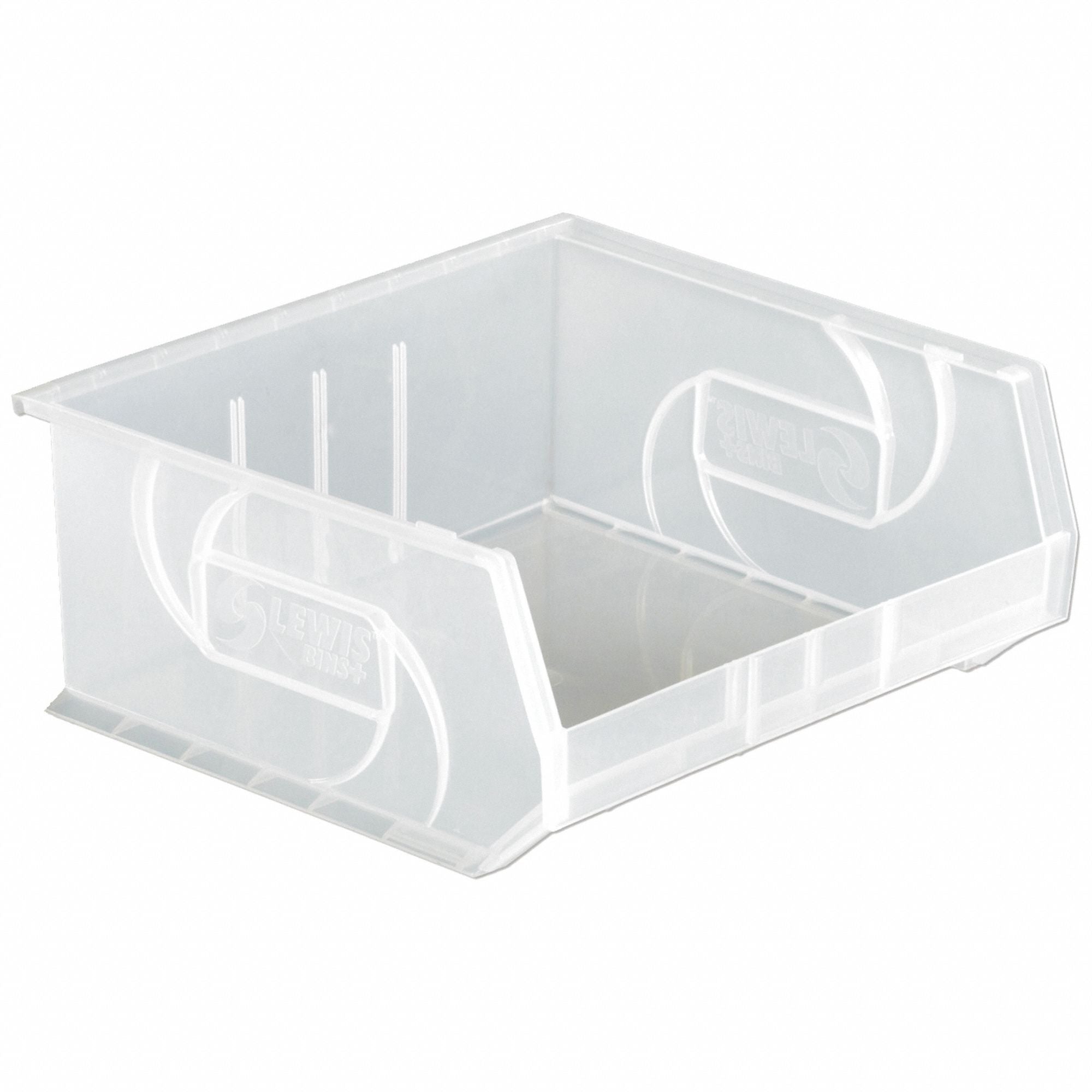 Hang and Stack Bin Clear PP 7 in