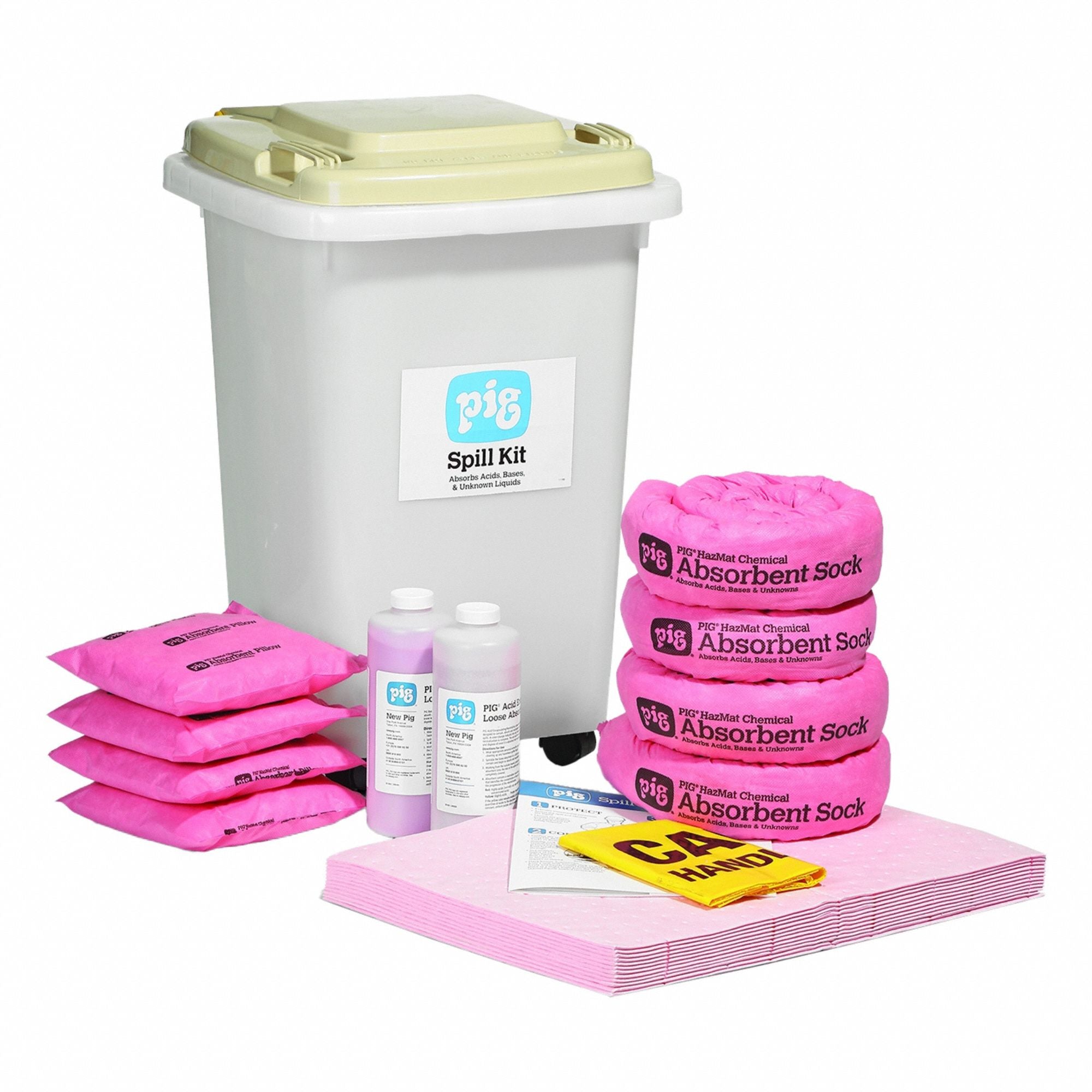 Spill Kit Chem/Hazmat Clear