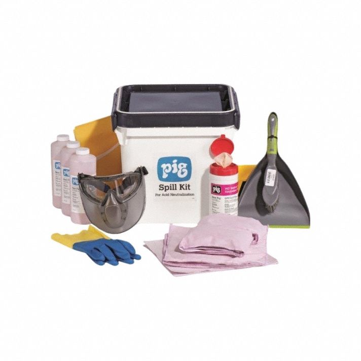 Spill Kit Chem/Hazmat White