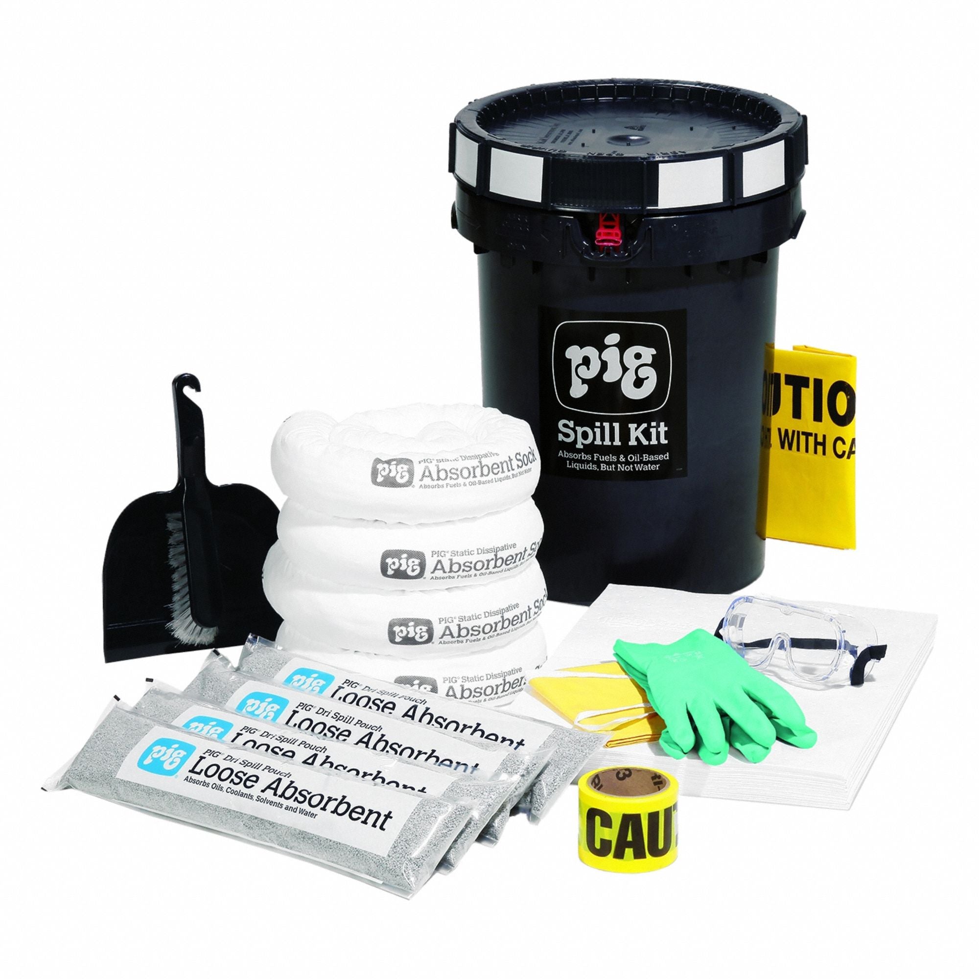 Spill Kit/Station 8.2 gal Vol. Absorbed